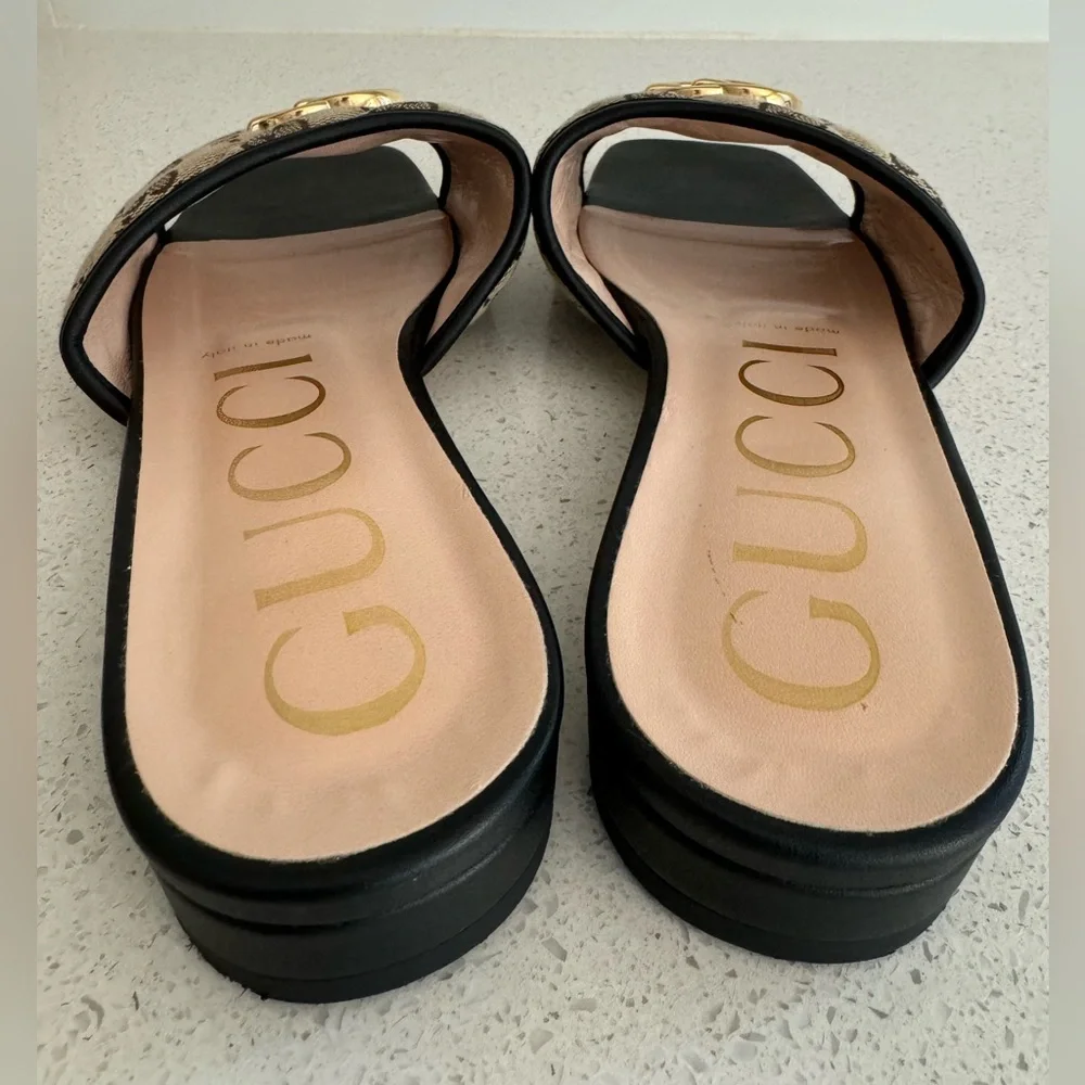 SOLD Gucci Jolie Slide Sandal EU 38.5 US 8.5 - Picture 5 of 8